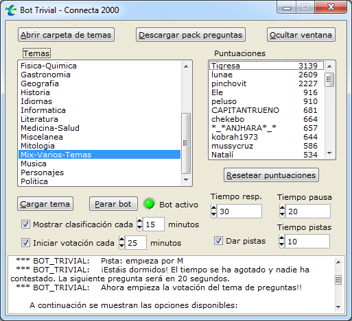 Bot de Trivial