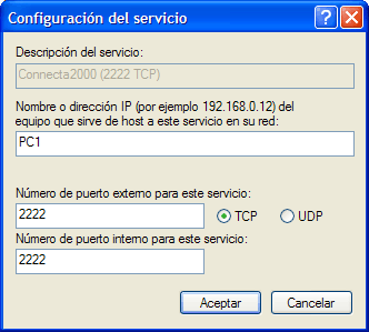 Cortafuegos Windows XP SP1